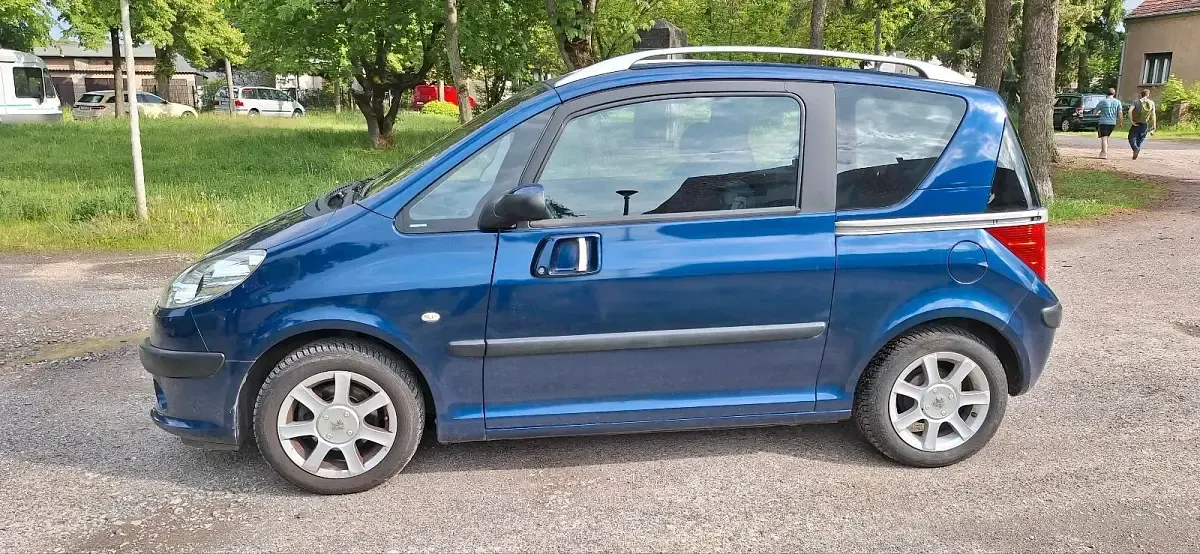 Gebraucht Peugeot 1007 73 PS (53 kW) 2005 Blau Van / Kleinbus