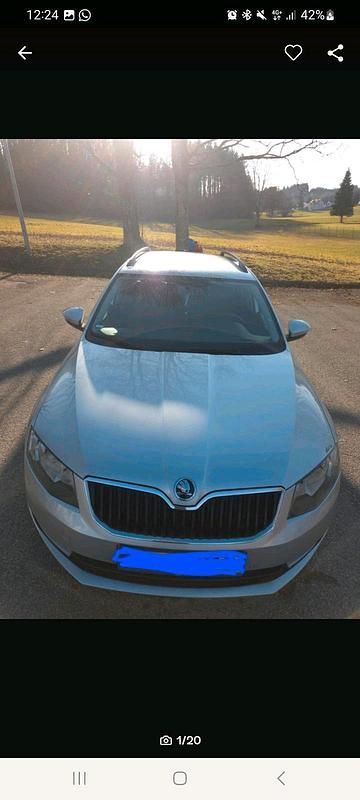 Gebraucht Skoda Octavia 110 PS (80 kW) 2016 Silber Kleinwagen