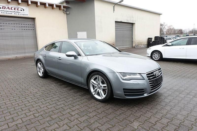Grau Gebraucht 2013 Audi A7 Sportback S-Line Kleinwagen | 15.990 € (Guter Preis) - Bild 1/4