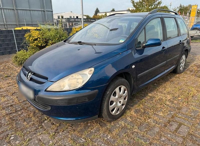 Blau Gebraucht 2003 Peugeot 307 Kombi | 698 € (Superpreis) - Bild 1/4