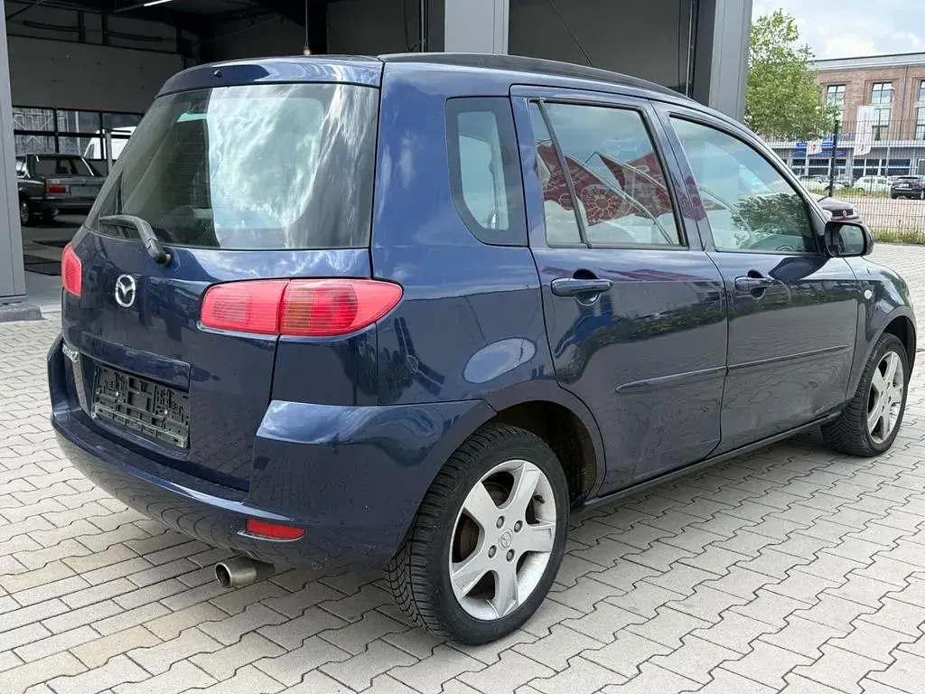 Gebraucht Mazda 2 Active 80 PS (58 kW) 2004 Blau Kleinwagen