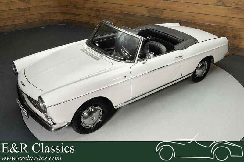 Gebraucht Peugeot 404 84 PS (61 kW) 1966 Schwarz Cabrio