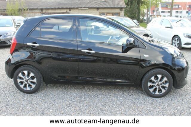 Gebraucht Kia Picanto DREAM-TEAM Edition 84 PS (61 kW) 2015 Schwarz metallic Kleinwagen