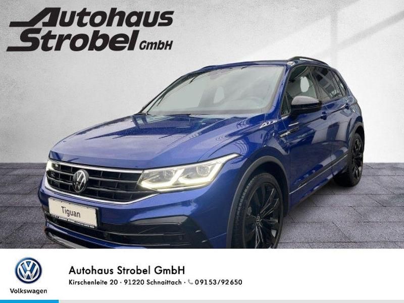 Blau Gebraucht 2023 VW Tiguan R-line SUV | 41.955 € (Teuer) - Bild 1/3