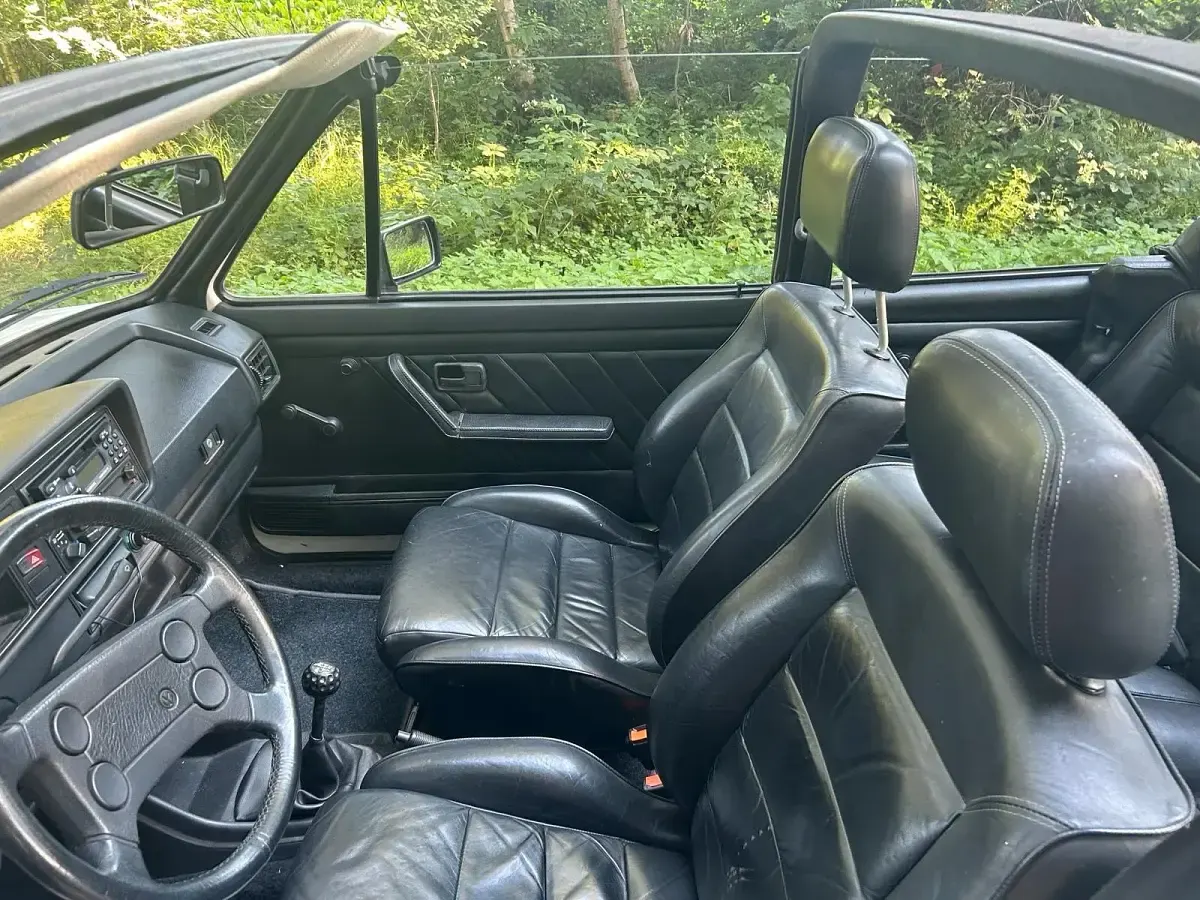 Gebraucht VW Golf Cabriolet Edition 75 PS (55 kW) 1986 Weiß Cabrio