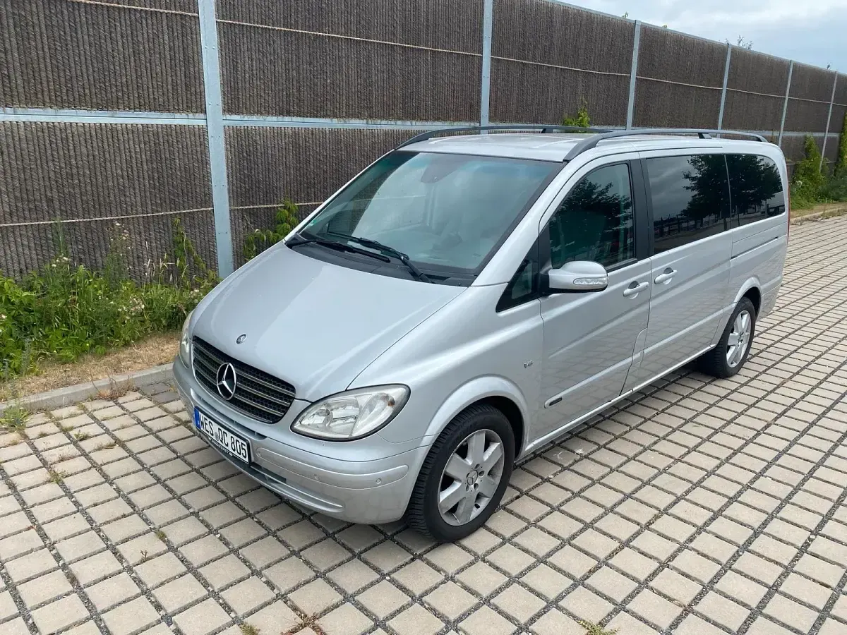 Gebraucht Mercedes Viano 204 PS (150 kW) 2007 Silber Van / Kleinbus