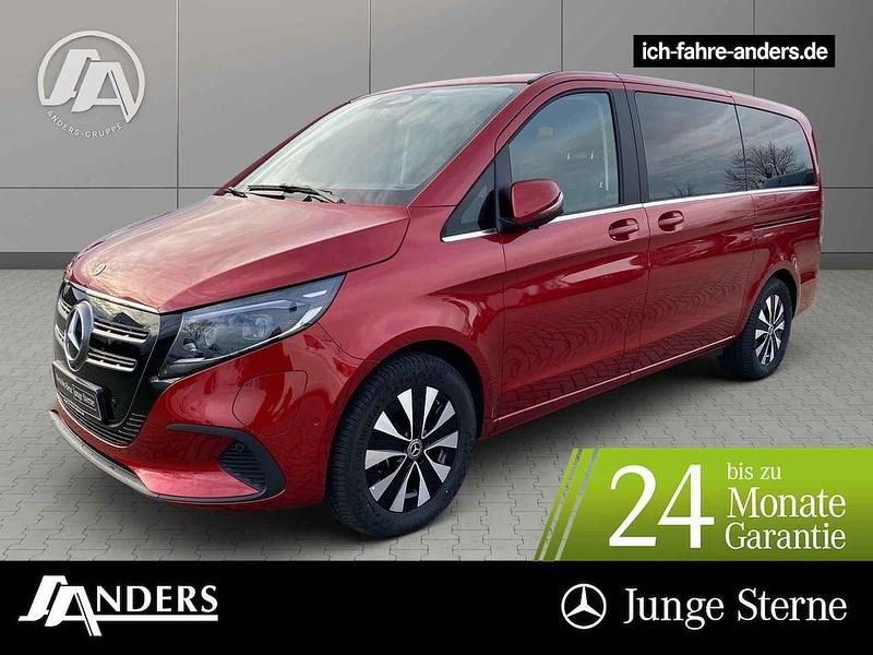 Hyazinthrot Gebraucht 2025 Mercedes EQV300 Avantgarde Van / Kleinbus | 58.700 € (Etwas zu teuer) - Bild 1/3
