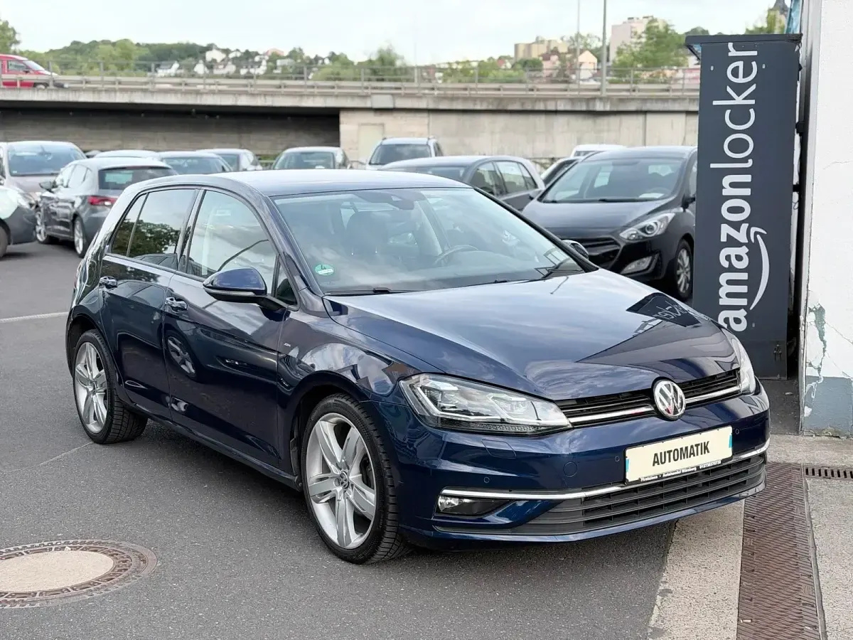 Gebraucht VW Golf VII Join 116 PS (85 kW) 2019 Blau Kleinwagen