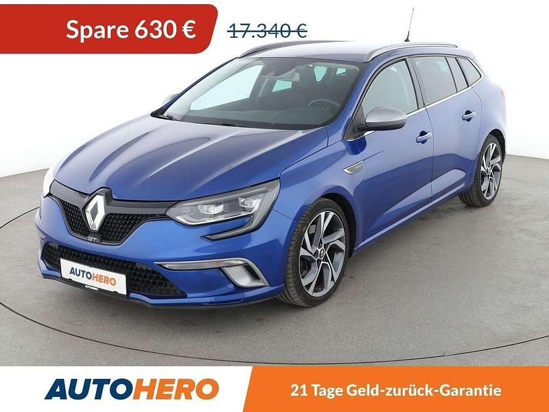 Blau Gebraucht 2018 Renault Mégane GrandTour GT Kombi | 16.710 € (Fairer Preis) - Bild 1/3
