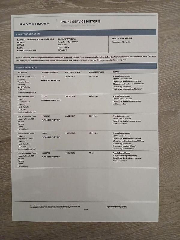 Gebraucht Land Rover Range Rover HSE Dynamic 306 PS (225 kW) 2015 Grau SUV