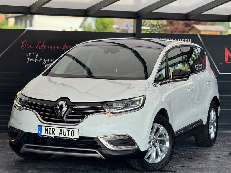 Weiß Gebraucht 2017 Renault Espace Intens Van / Kleinbus | 18.900 € (Etwas zu teuer) - Bild 1/4
