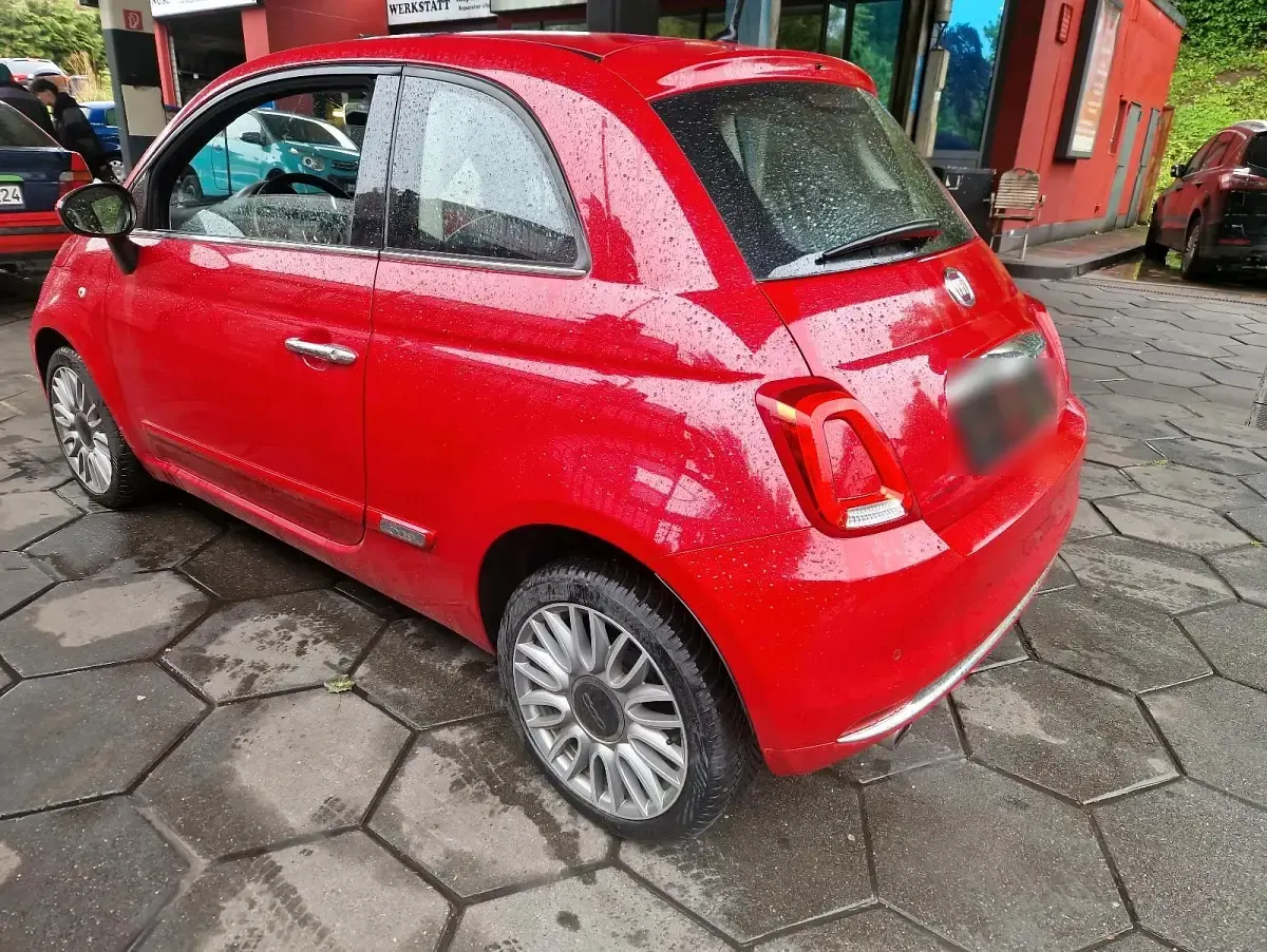 Gebraucht Fiat 500 69 PS (50 kW) 2017 Rot Kleinwagen