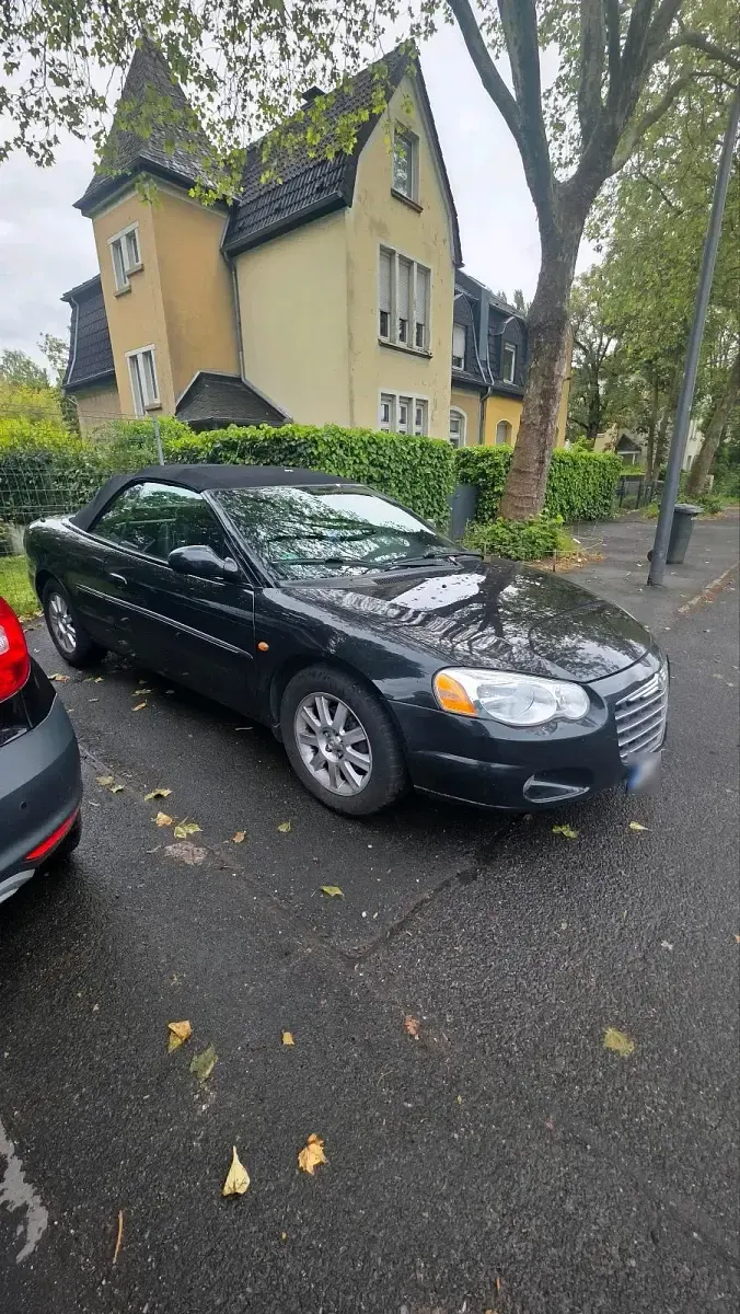 Gebraucht Chrysler Sebring Cabriolet 141 PS (103 kW) 2003 Schwarz Cabrio