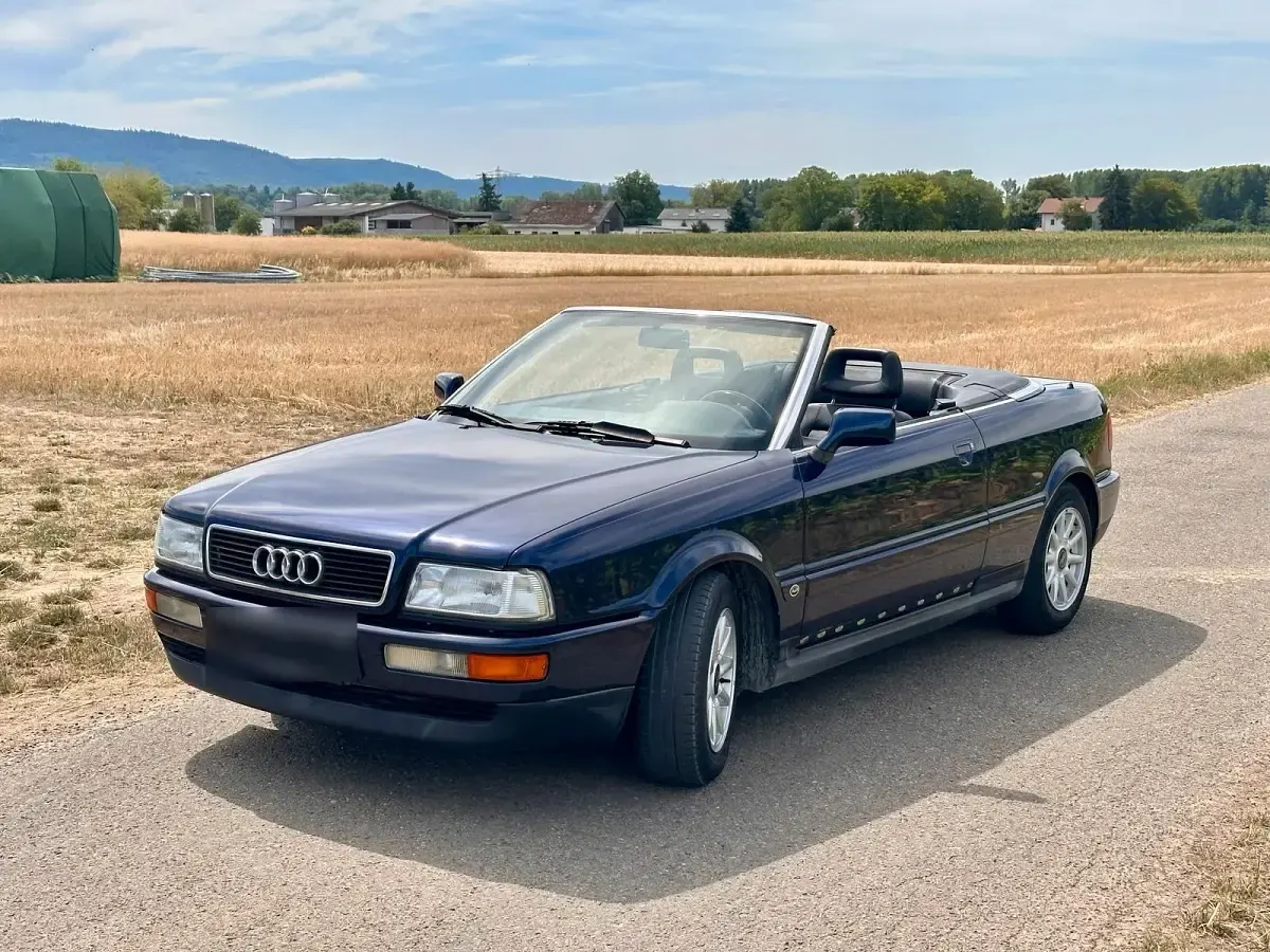 Gebraucht Audi Cabriolet 125 PS (91 kW) 1995 Blau Cabrio
