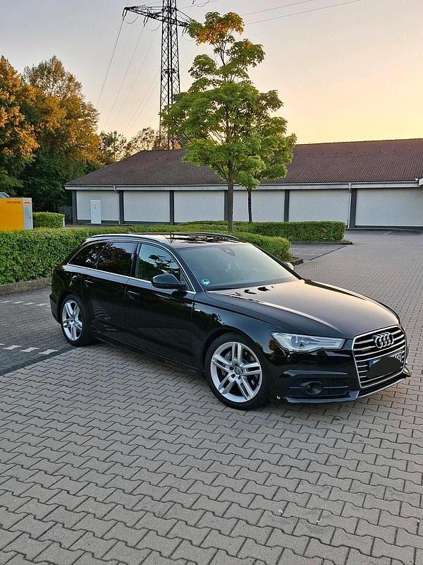 Schwarz Gebraucht 2018 Audi A6 S-Line Kombi | 19.999 € (Superpreis) - Bild 1/4