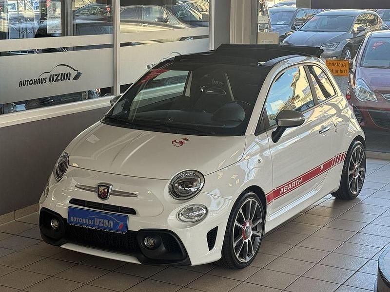Weiß Gebraucht 2016 Abarth 595C Turismo Cabrio | 16.990 € (Fairer Preis) - Bild 1/4