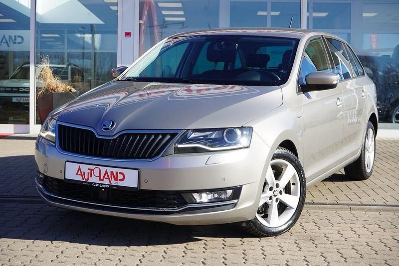 Gebraucht Skoda Rapid Clever 125 PS (91 kW) 2018 Beige Kleinwagen