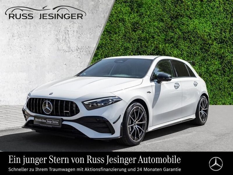 Polarweiß Gebraucht 2024 Mercedes A35 AMG AMG Limousine | 48.880 € (Etwas zu teuer) - Bild 1/4