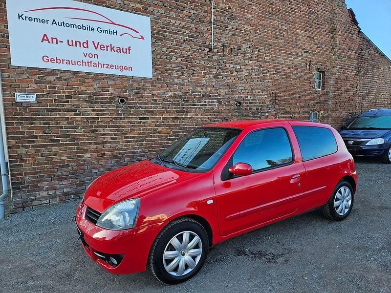 Rot Gebraucht 2007 Renault Clio II Campus Kleinwagen | 1.990 € (Fairer Preis) - Bild 1/4