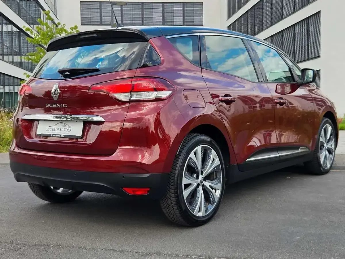 Gebraucht Renault Scénic IV Intens 132 PS (97 kW) 2018 Karmesinrot +schwarz Van / Kleinbus
