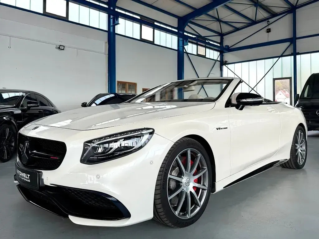 Gebraucht Mercedes S63 AMG AMG Edition 1 585 PS (430 kW) 2016 Weiß Cabrio