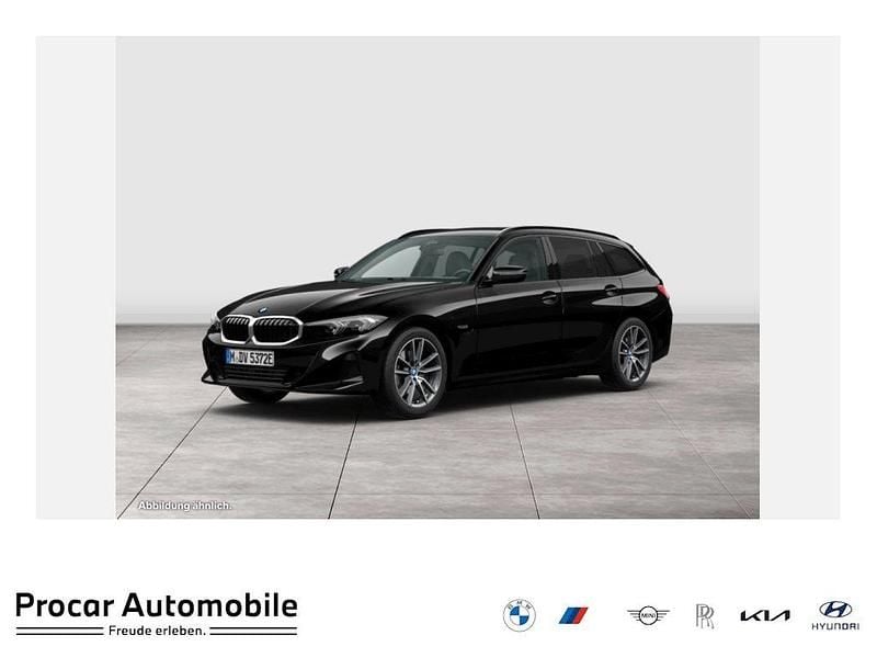 Schwarz Gebraucht 2022 BMW 320e Kombi | 24.800 € (Superpreis) - Bild 1/4