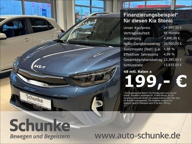 Eu3) smoke blue (blau Neu 2025 Kia Stonic Spirit SUV | 24.990 € (Fairer Preis) - Bild 1/4