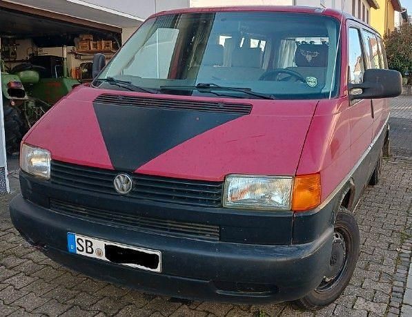 Gebraucht VW Transporter 68 PS (50 kW) 1998 Rot Van
