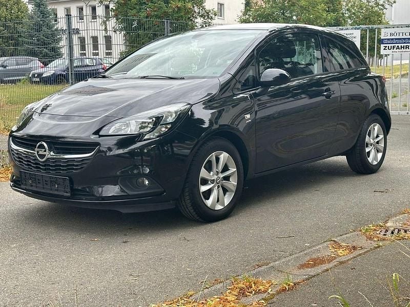Schwarz Gebraucht 2017 Opel Corsa Active Kleinwagen | 6.999 € (Superpreis) - Bild 1/4