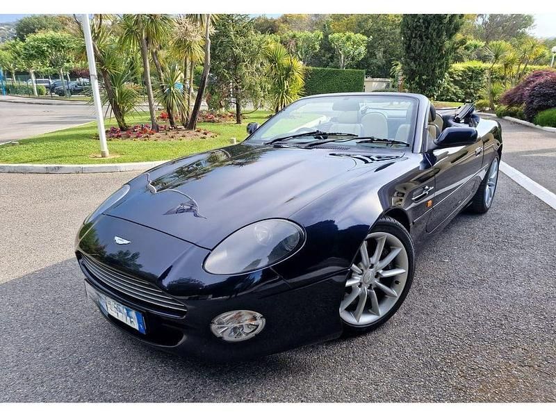 Blau Gebraucht 2001 Aston Martin DB7 Cabrio | 39.990 € - Bild 1/4