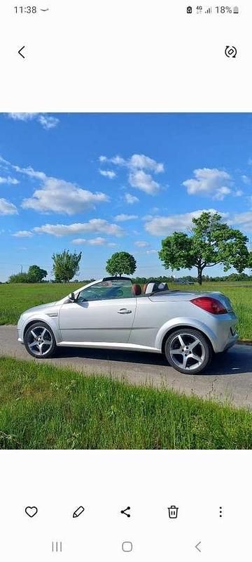 Silber Gebraucht 2007 Opel Tigra Design Edition Cabrio | 3.850 € (Etwas zu teuer) - Bild 1/4