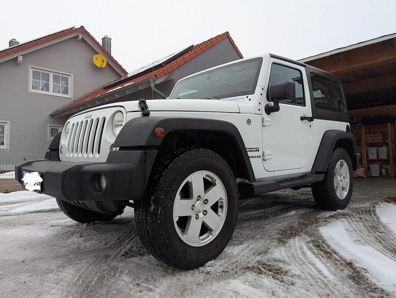 Weiß Gebraucht 2017 Jeep Wrangler Sport SUV | 29.000 € (Superpreis) - Bild 1/4