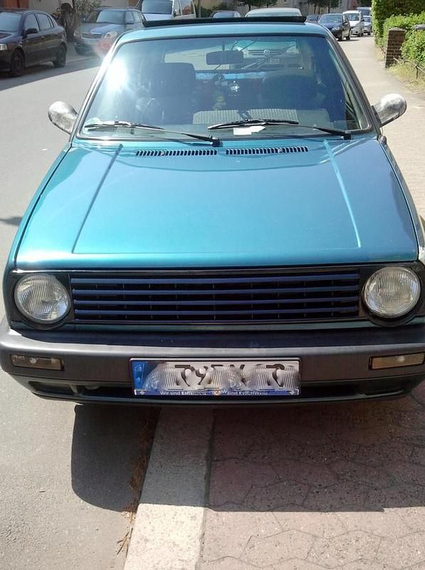 Gebraucht VW Golf II 54 PS (39 kW) 1992 Grün metallic Kleinwagen