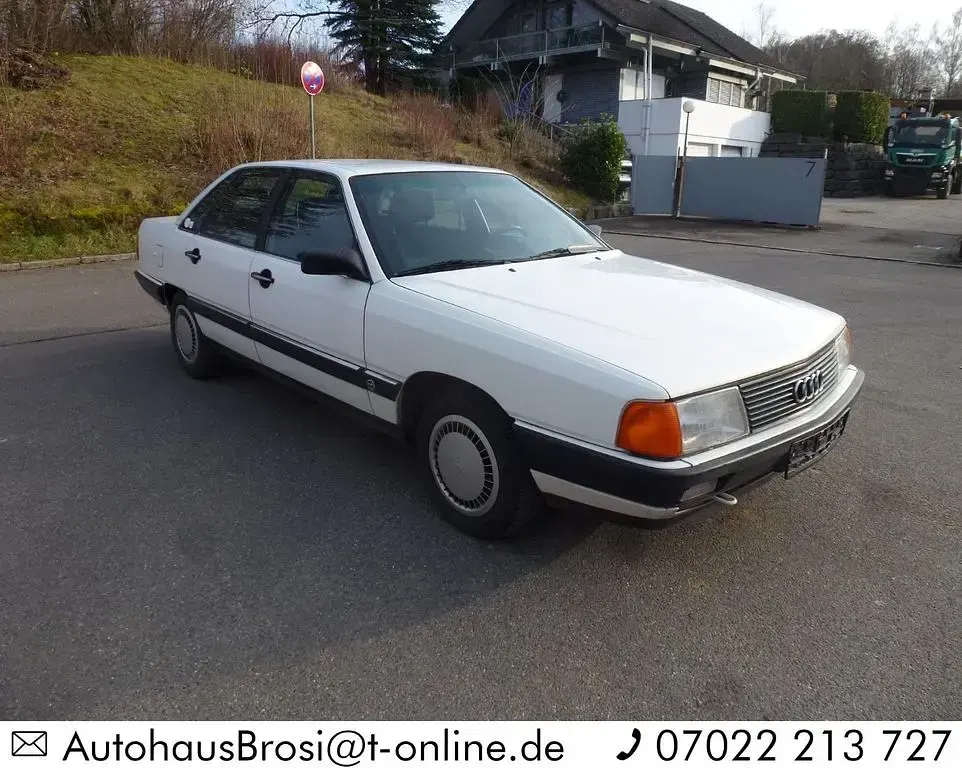 Occasion Audi 100 137 ch (100 kW) 1987 Blanc Berline