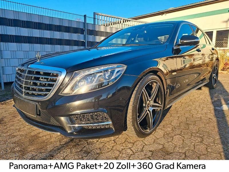 Obsidianschwarz metalliclack Gebraucht 2014 Mercedes S350 AMG Limousine | 24.999 € (Fairer Preis) - Bild 1/4