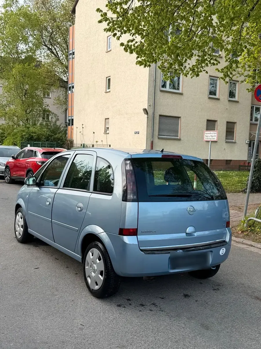 Gebraucht Opel Meriva 105 PS (77 kW) 2007 Blau Van / Kleinbus