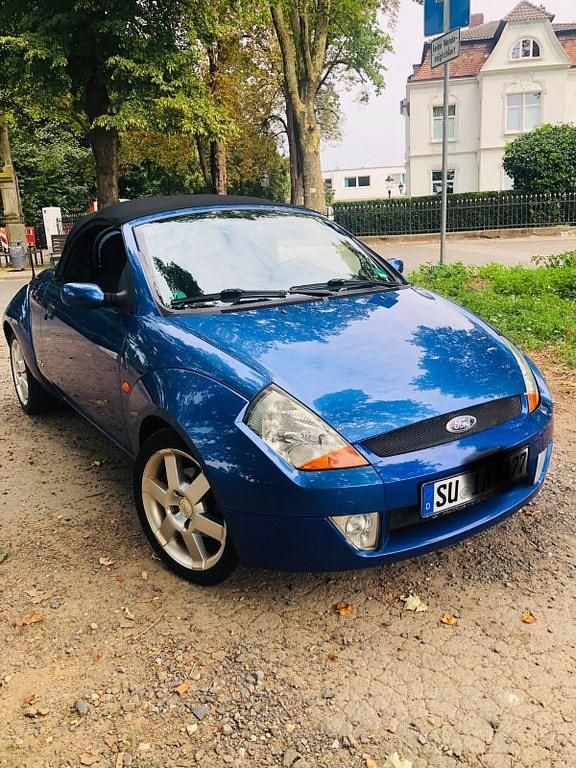 Blau Gebraucht 2004 Ford StreetKa Cabrio | 2.999 € (Teuer) - Bild 1/4