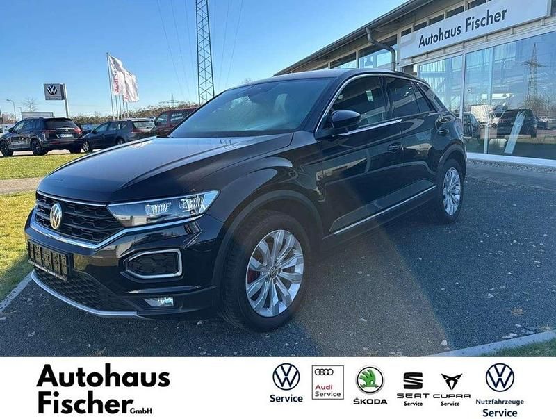 Deep black pearlescent Gebraucht 2019 VW T-Roc Sport SUV | 22.990 € (Fairer Preis) - Bild 1/4