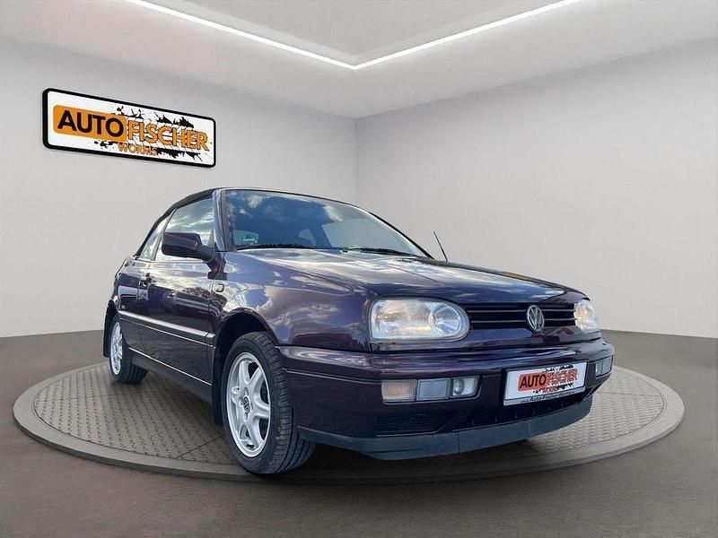 Violet Gebraucht 1996 VW Golf Cabriolet Highline Cabrio | 10.900 € - Bild 1/4