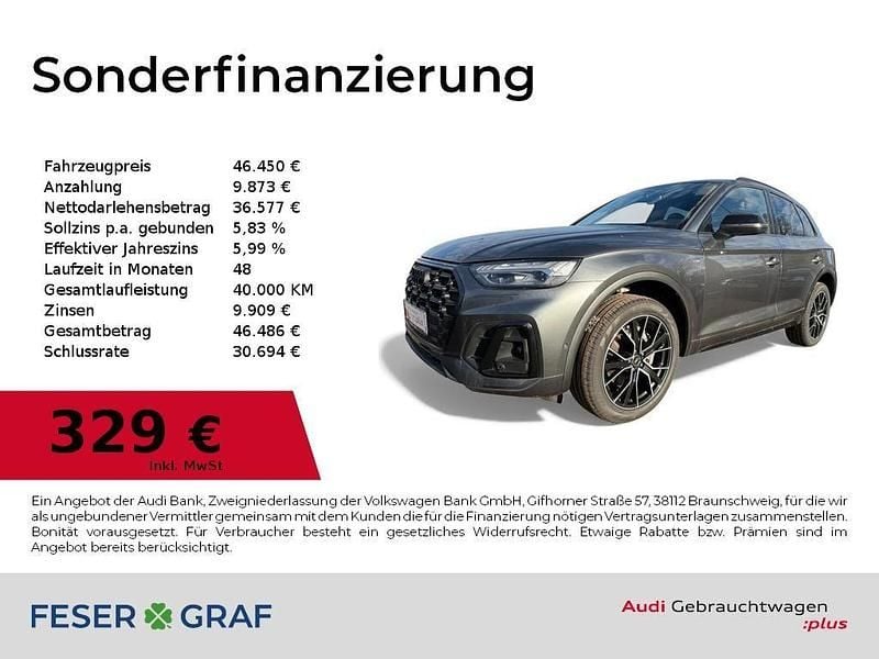 Gebraucht Audi Q5 Ambiente 204 PS (150 kW) 2024 Daytonagrau perleffekt SUV