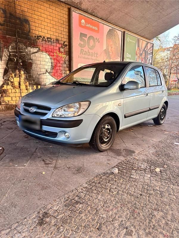 Gebraucht Hyundai Getz 71 PS (52 kW) 2008 Blau Kleinwagen