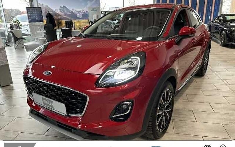 Rot Neu 2024 Ford Puma Gen-E Titanium X SUV | 29.902 € - Bild 1/4