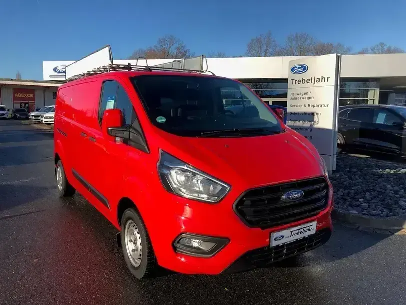 Gebraucht Ford Transit Custom Trend 105 PS (77 kW) 2021 Rot Limousine