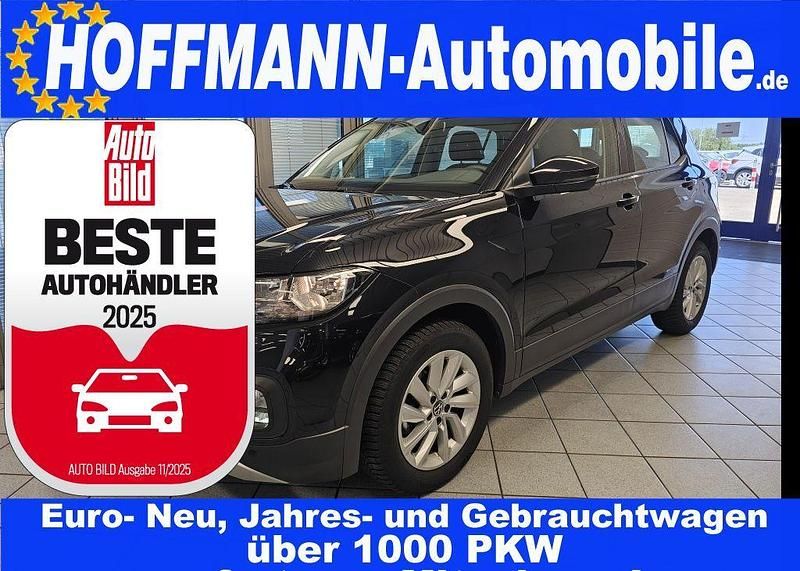 Deepblackperl. (metallic) Gebraucht 2021 VW T-Cross Life SUV | 17.400 € (Fairer Preis) - Bild 1/4
