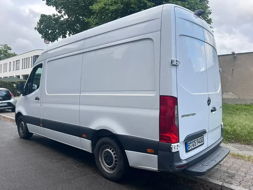 Gebraucht Mercedes Sprinter 163 PS (119 kW) 2018 Weiß Van