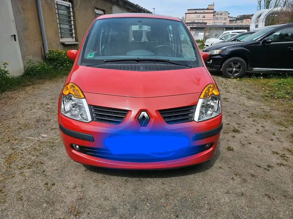 Używany Renault Modus 75 KM (55 kW) 2006 Czerwony Minivan
