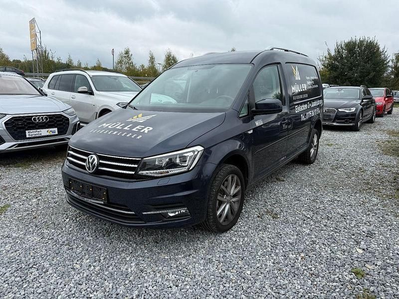 Blau Gebraucht 2015 VW Caddy Maxi Van / Kleinbus | 10.900 € (Superpreis) - Bild 1/4