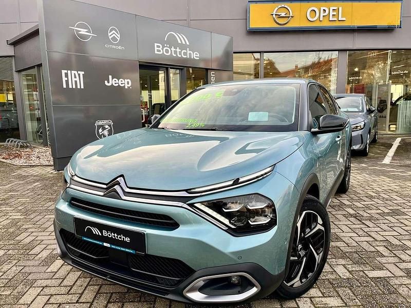 Gebraucht Citroën C4 PureTech 131 PS (96 kW) 2023 Lackierung olbia blau/typ aussenverkleidung metalliclackierung SUV