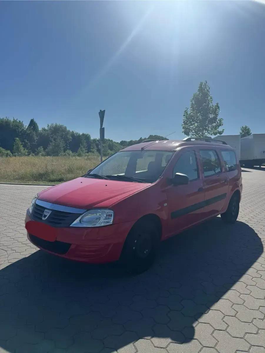 Gebraucht Dacia Logan 88 PS (64 kW) 2009 Rot Kombi