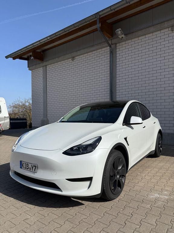 Gebraucht Tesla Model Y Long Range AWD 378 kW (514 PS) 2022 Weiß SUV
